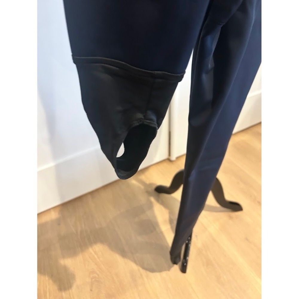 ASOS 4505 Ski Scoop Front All in One Navy With Zipper Stirrup Women's Size 2 - Picture 12 of 13